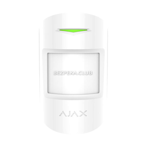 Охранные сигнализации/Датчики сигнализации Беспроводный датчик движения Ajax MotionProtect S Plus Jeweller white с микроволновым сенсором