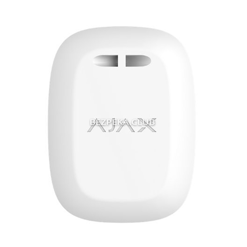 Тревожная кнопка Ajax Button S Jeweller white - Фото 4