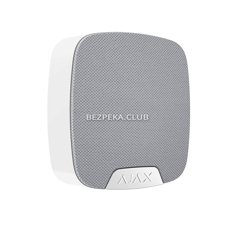 Wireless indoor siren Ajax HomeSiren S Jeweller white - Image 2