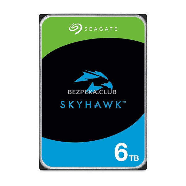 Системи відеоспостереження/Жорсткий диск для відеоспостереження Жорсткий диск 6 TB Seagate SkyHawk ST6000VX009