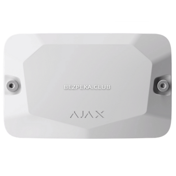 Охоронні сигналізації/Аксесуари для охоронних систем Корпус для захищеного дротового під'єднання пристроїв Ajax Case (106×168×56) white