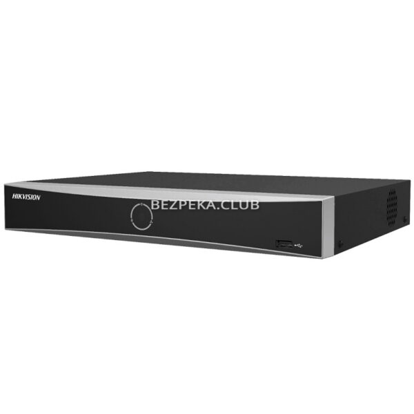 Системи відеоспостереження/Відеореєстратор для відеонагляду 16-канальний NVR відеореєстратор Hikvision DS-7616NXI-K2/16P AcuSense