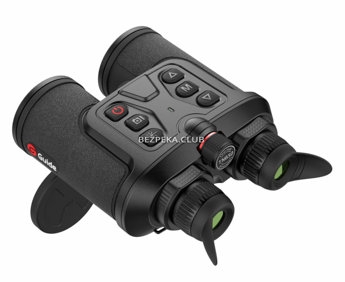 Thermal imaging binoculars GUIDE TN650 640x480px 50mm (with rangefinder) - Image 3
