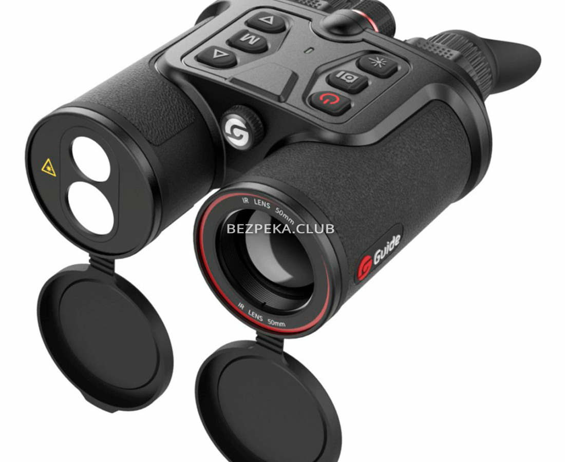 Thermal imaging binoculars GUIDE TN650 640x480px 50mm (with rangefinder) - Image 2