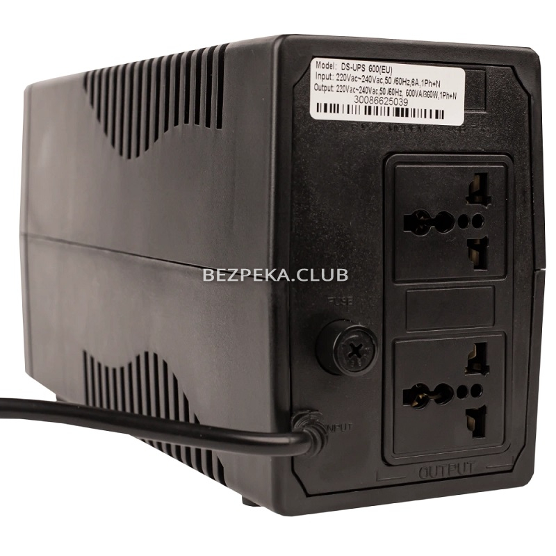 Uninterruptible power supply Hikvision DS-UPS600/EU - Image 3