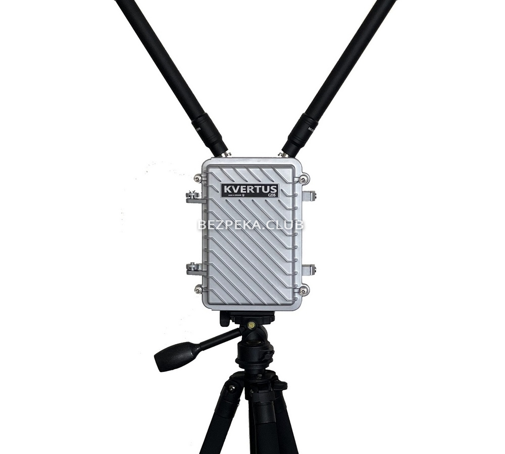 FPV drone jammer Kvertus AD Counter FPV portable (range 300 meters, 60 W) - Image 1