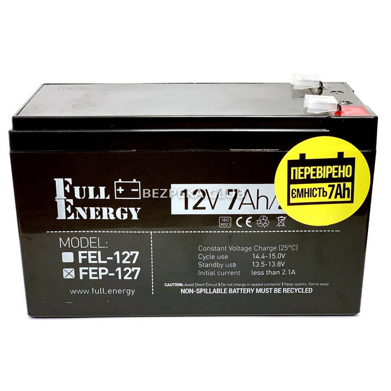 Uninterruptible power supply kit Full Energy BBGP-123 + FEP-127 with battery - Image 3