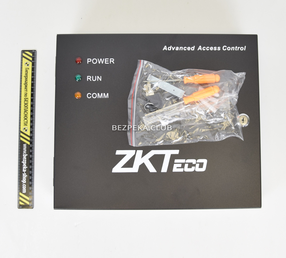 Біометричний контролер для 1 дверей ZKTeco inBio160 Pro Box у боксі - Зображення 4