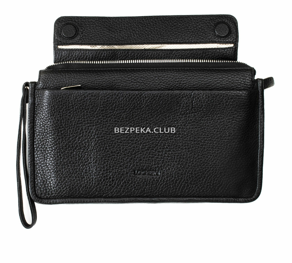Men's handbag with a shielding pocket for a smartphone LOCKER's Phone Bag Black - Image 4