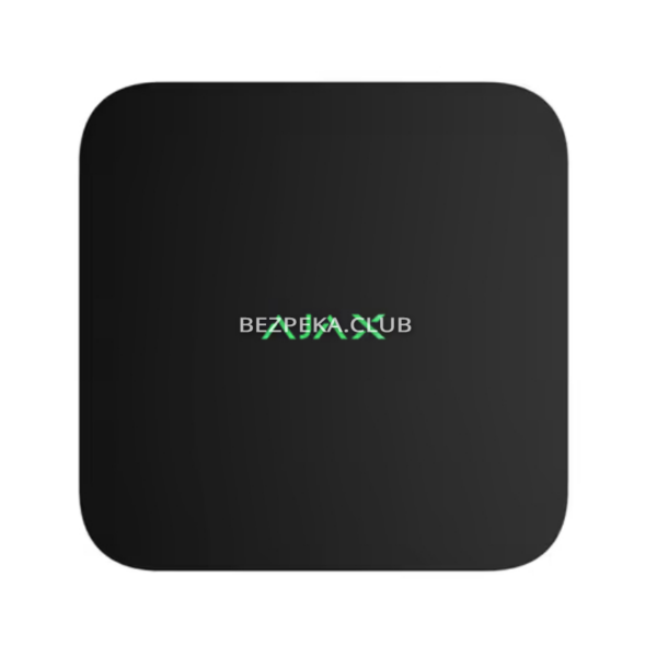 Системи відеоспостереження/Відеореєстратор для відеонагляду 16-канальний мережевий відеореєстратор Ajax NVR (16 ch) чорний