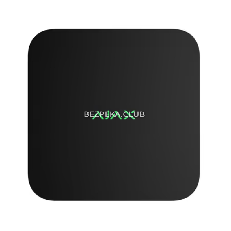 8-канальний мережевий відеореєстратор Ajax NVR (8 ch) чорний - Зображення 1