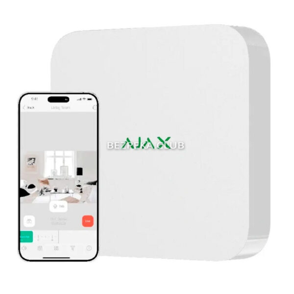 Системы видеонаблюдения/Видеорегистраторы для видеонаблюдения 16-канальный сетевой видеорегистратор Ajax NVR (16 ch) белый