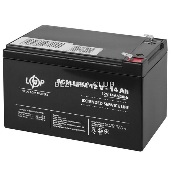 Источник питания/Аккумуляторы для сигнализаций Аккумулятор LogicPower AGM LPM 12V-14 Ah