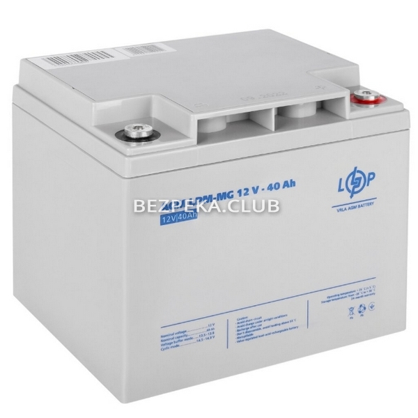Multigel battery LogicPower LPM-MG 12V-40 Ah - Image 2