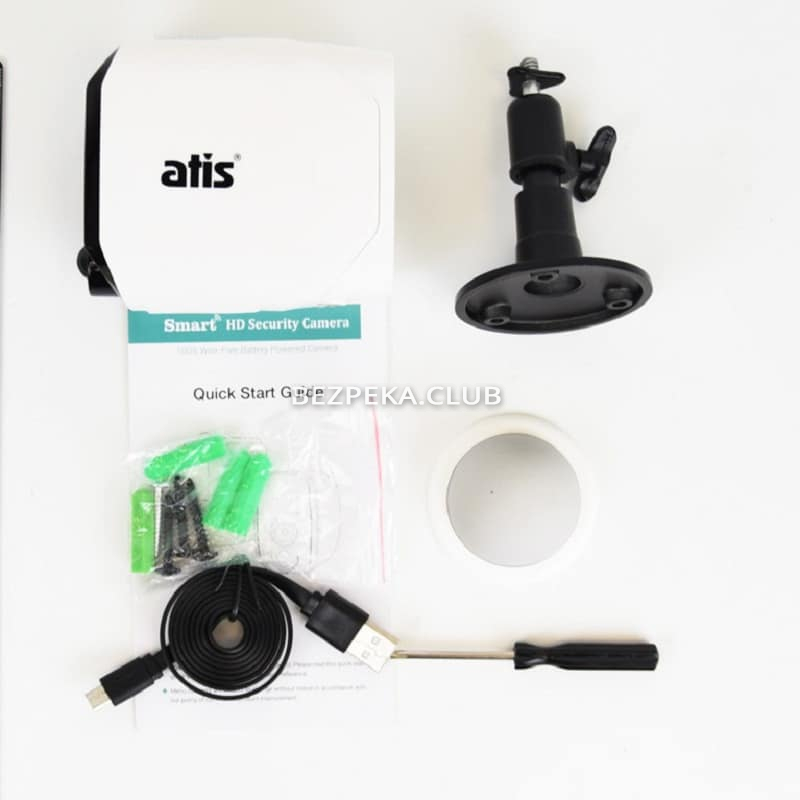 2 Мп Wi-Fi IP-видеокамера Atis AI-142B+Battery с аккумулятором - Фото 2