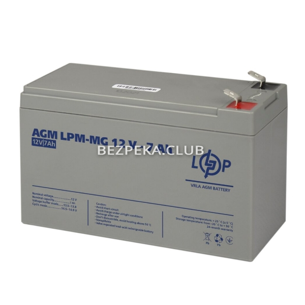 Multi-gel battery LogicPower LPM-MG 12V-7 Ah - Image 1