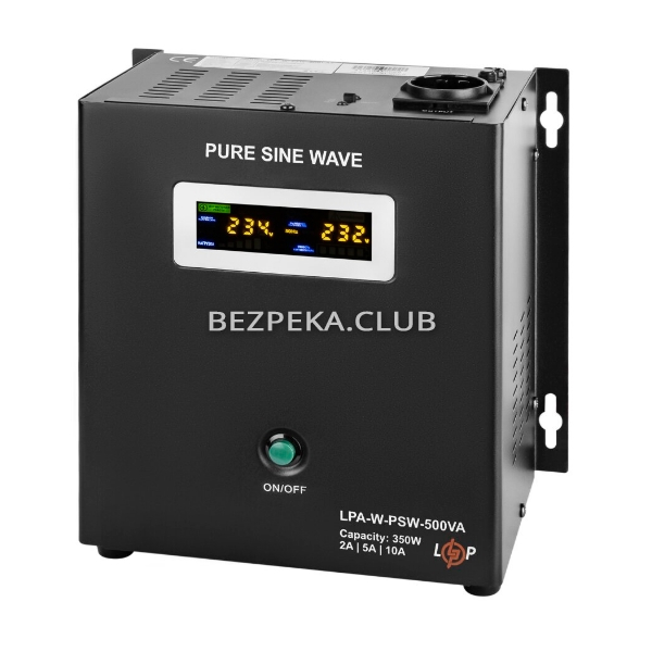 Uninterruptible power supply Logicpower LPA-W-PSW-500VA(350W) 2A/5A/10A with external battery connection - Image 3
