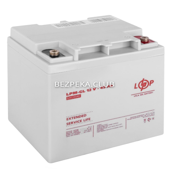Gel battery LogicPower LPM-GL 12V-45 Ah - Image 2