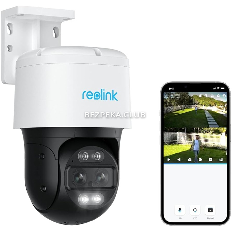 4 MP PTZ IP camera Reolink TrackMix LTE with battery - Image 2