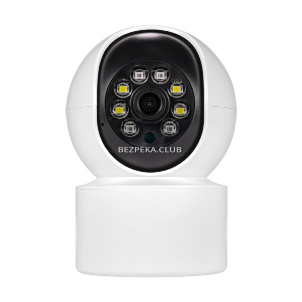 Системи відеоспостереження/Камери стеження 5 Mп PTZ Wi-Fi IP-камера Light Vision VLC-5156ID (3.6 мм), ІЧ+LED-підсвічування, з мікрофоном