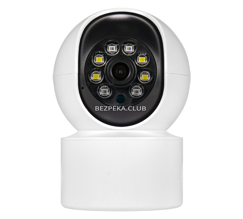 5 Mп PTZ Wi-Fi IP-камера Light Vision VLC-5156ID (3.6 мм), ІЧ+LED-підсвічування, з мікрофоном - Зображення 1