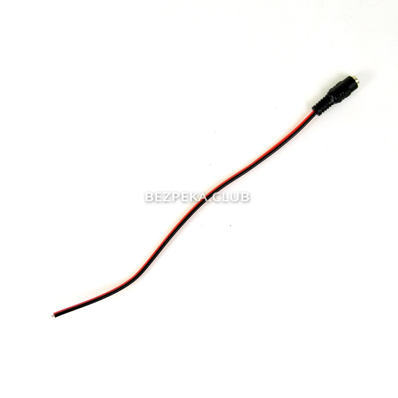 Power connector (female) Power jack 2.1x5.5 mm with 20 cm wire - Image 3