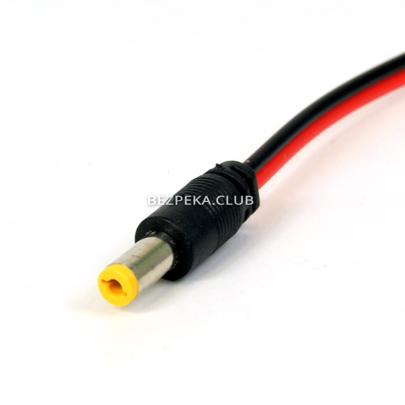 Power connector (male) Power jack 2.1х5.5mm with 20 cm wire - Image 4