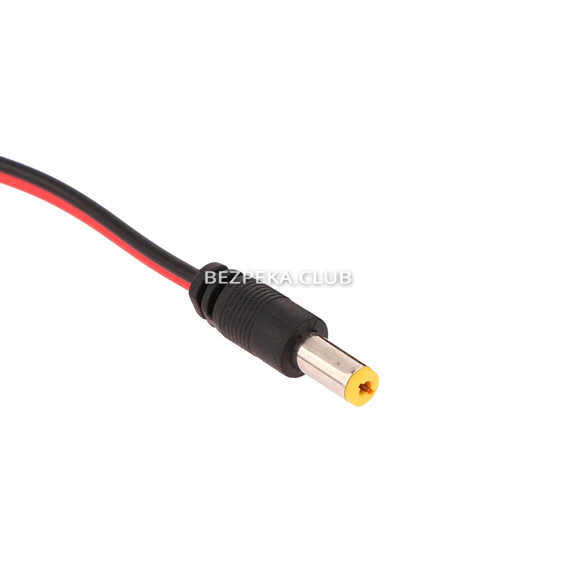 Power connector (male) Power jack 2.1х5.5mm with 20 cm wire - Image 2