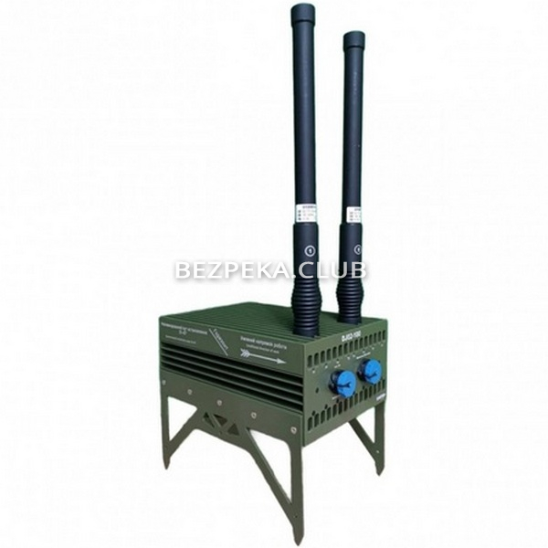 Mobile device for creating radio electronic interference Antidron jammer AD02-100 (range 500 meters, 100 W) - Image 1