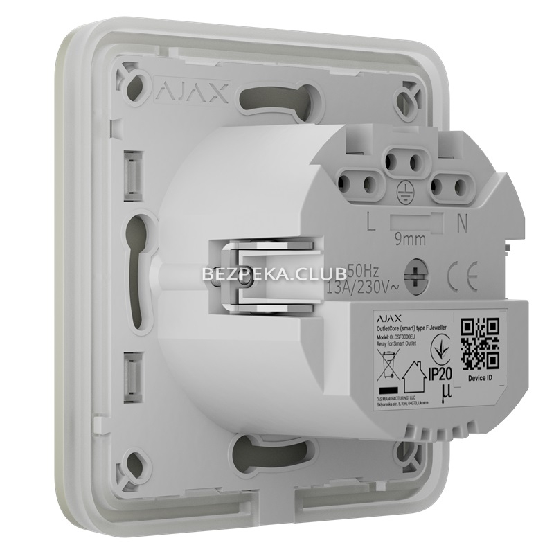 Ajax Outlet (type F) Jeweler oyster smart built-in socket with power consumption monitoring function - Image 4