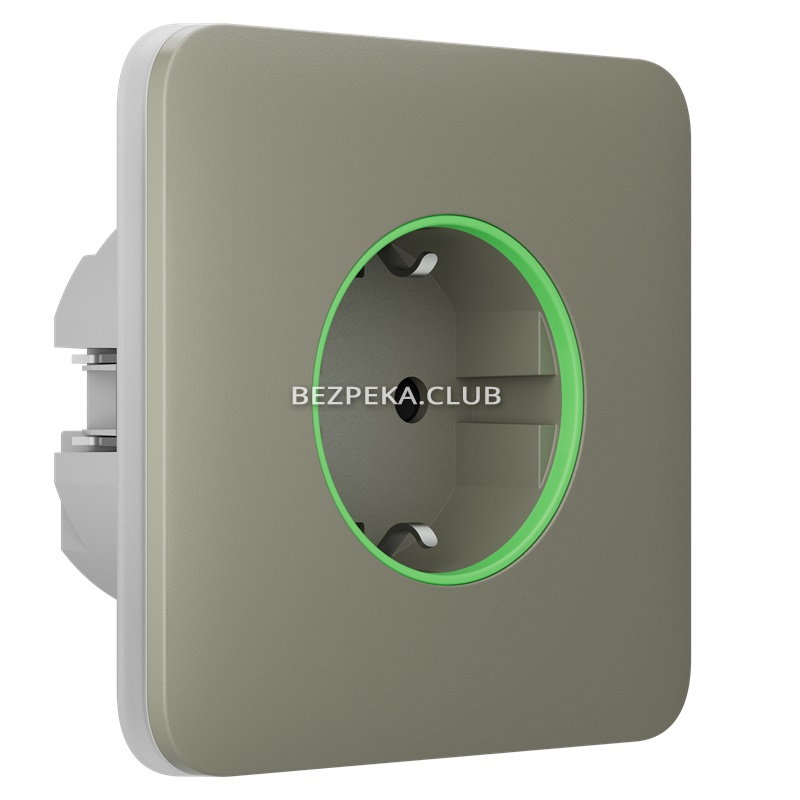 Ajax Outlet (type F) Jeweler olive smart built-in socket with power consumption monitoring function - Image 4