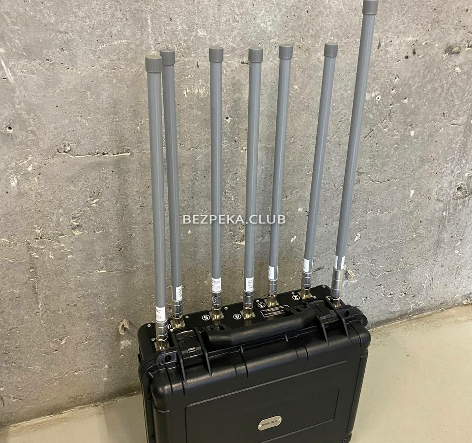 Mobile drone jammer and creation of radio electronic interference Antidron jammer AD-07-360 - Image 2