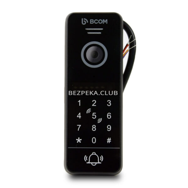 Intercoms/Video Doorbells Call video panel BCOM BT-400HD-AC Black