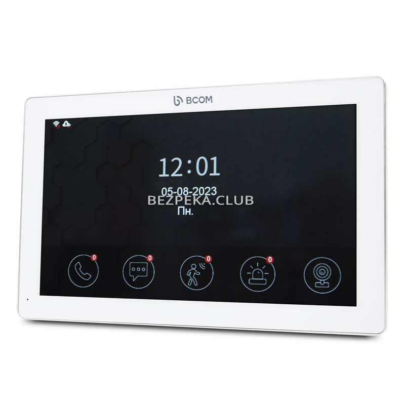 Video intercom BCOM BD-1070FHD/T White with Tuya Smart support - Image 1