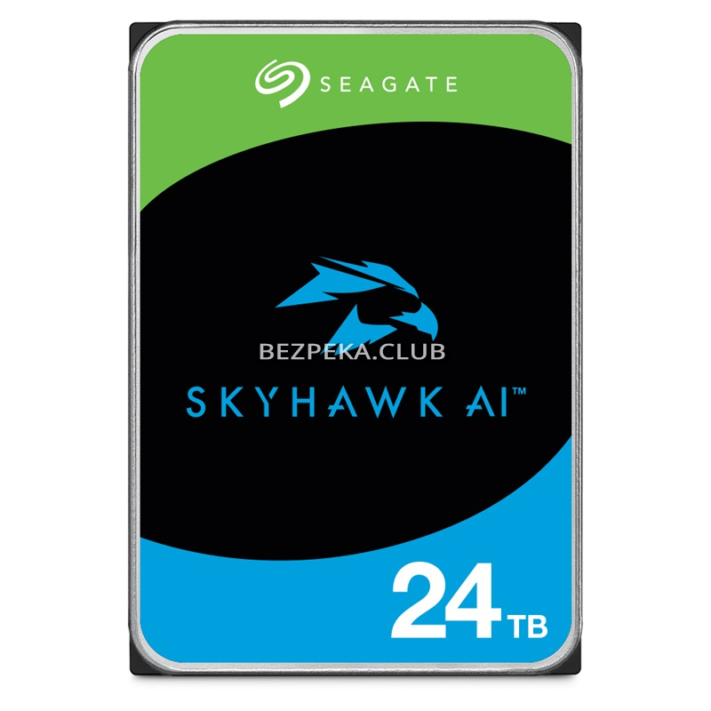 HDD 24 TB Seagate SkyHawk AI ST24000VE002 for video surveillance - Image 1
