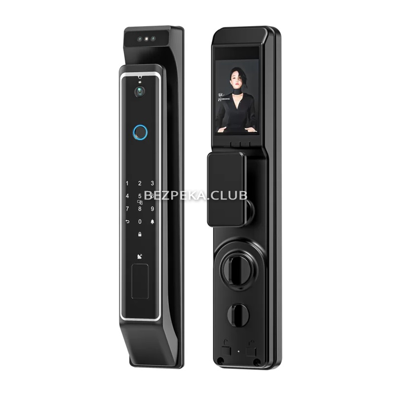 Biometric smart lock TTLOCK HAMMER-2 with built-in video window and FACE-ID function - Image 1