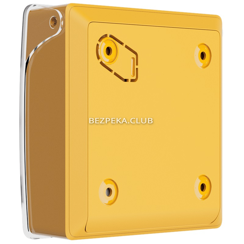 Бездротова програмована кнопка з механізмом скидання Ajax ManualCallPoint (Yellow) Jeweller - Зображення 2