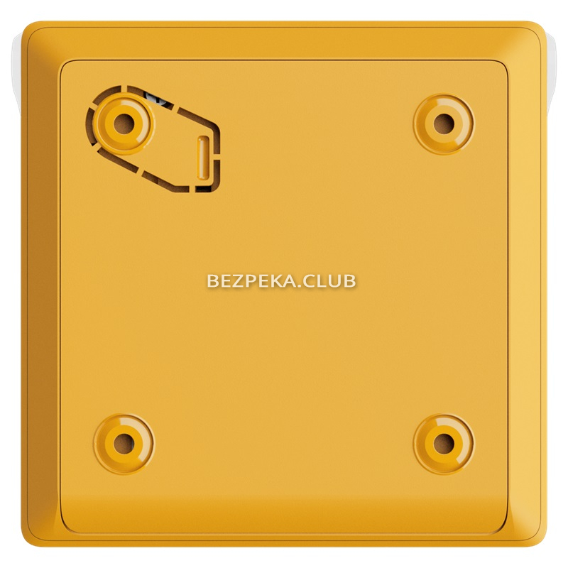 Wireless programmable button with reset mechanism Ajax ManualCallPoint (Yellow) Jeweller - Image 3