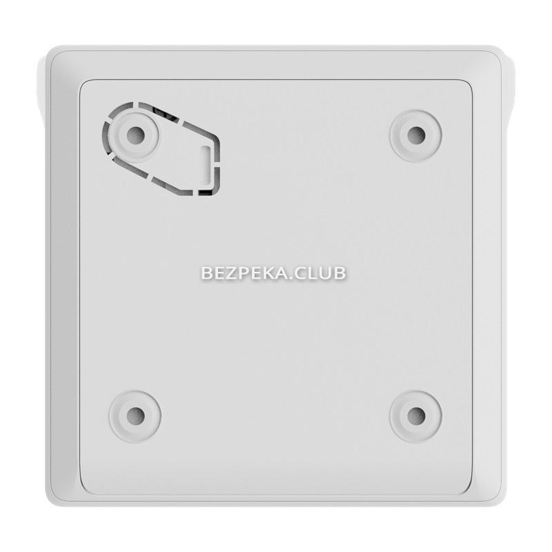 Бездротова програмована кнопка з механізмом скидання Ajax ManualCallPoint (White) Jeweller - Зображення 3