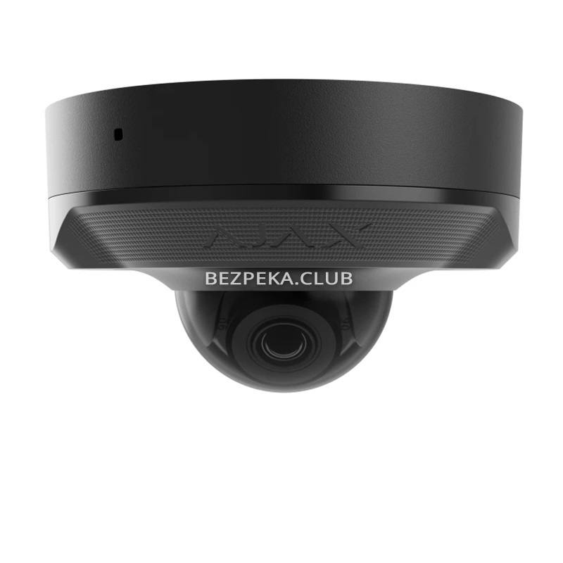 5 Мп IP-камера Ajax DomeCam Mini black (5 Mп/2.8 мм) - Фото 3