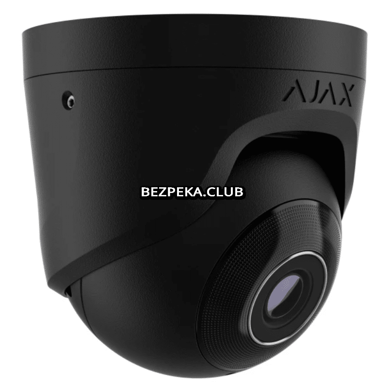 5 MP IP camera Ajax TurretCam black (5 Mp/2.8 mm) - Image 2