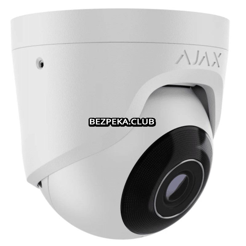 5 Мп IP-камера Ajax TurretCam white (5 Mп/4 мм) - Зображення 2