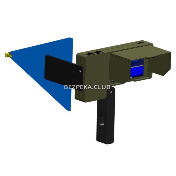 Глушилки сигналу/Засоби РЕР Портативний детектор дронів з керуванням РЕР КОЛІБРІ