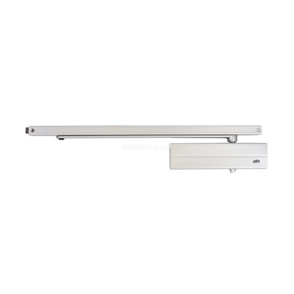 Access control/Closers, Clamps/Door Closers Door closer Atis DC-204 SL silver with guide rail