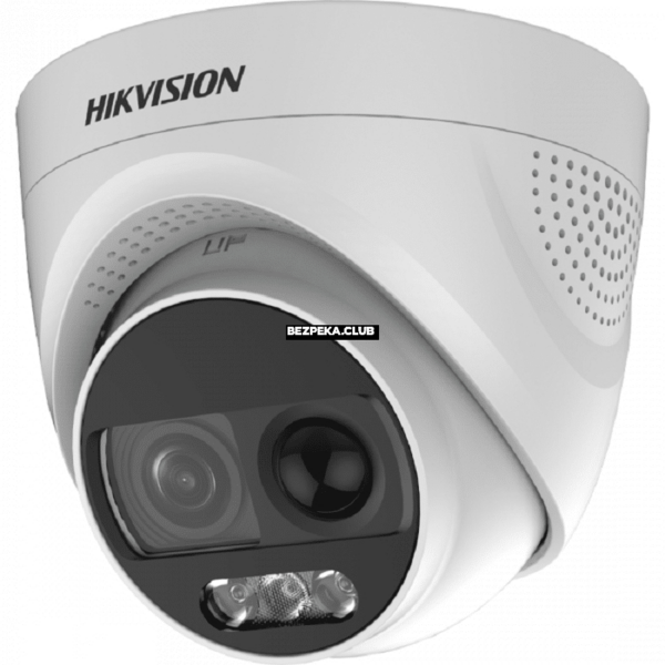 Системи відеоспостереження/Камери стеження 2 Мп HDTVI відеокамера Hikvision DS-2CE72DFT-PIRXOF28 (2.8 мм)
