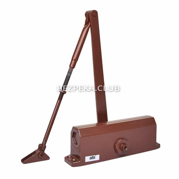 Door closer Atis DC-604 brown with lever transmission - Image 1