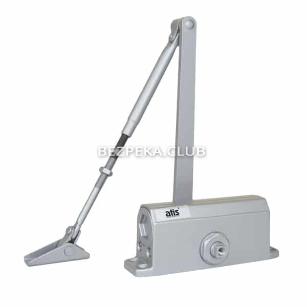 Door closer Atis DC-602 OH gray with lever transmission - Image 1