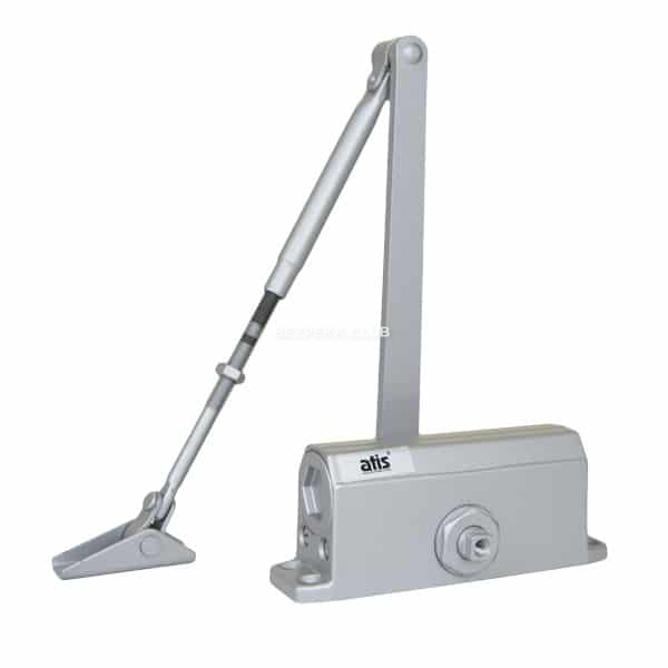 Door closer Atis DC-603 OH gray with lever transmission - Image 1