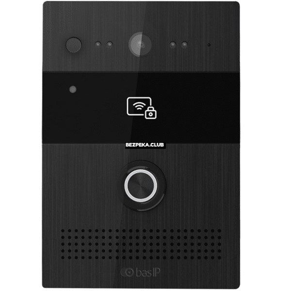 Домофоны/Вызывная панель домофона Вызывная IP-видеопанель BAS-IP AV-07B black