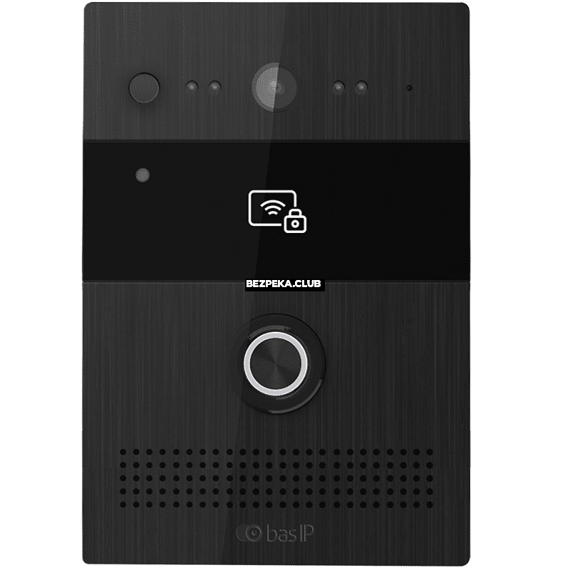 IP Video Doorbell BAS-IP AV-07B black - Image 1